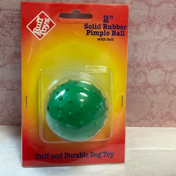 Ruff Toys Other - Ruff Toys 2” solid rubber ball dog toy